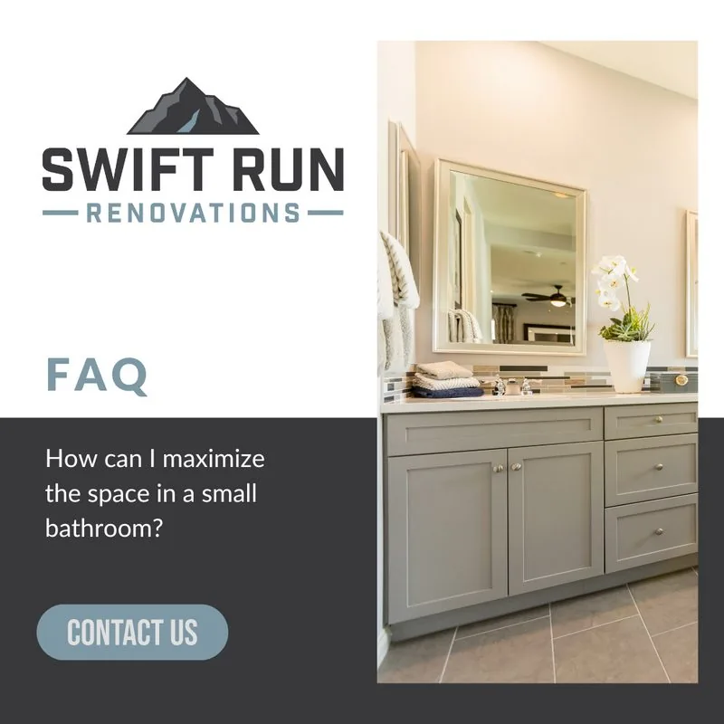 Popular bathroom design trends in Richmond, VA. Swift Run Renovations