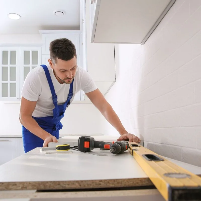 We execute. Swift Run Renovations kitchen remodel process, Richmond, VA