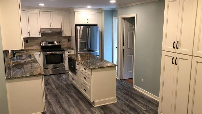 Top rated kitchen renovation in Richmond, VA. Swift Run Renovations