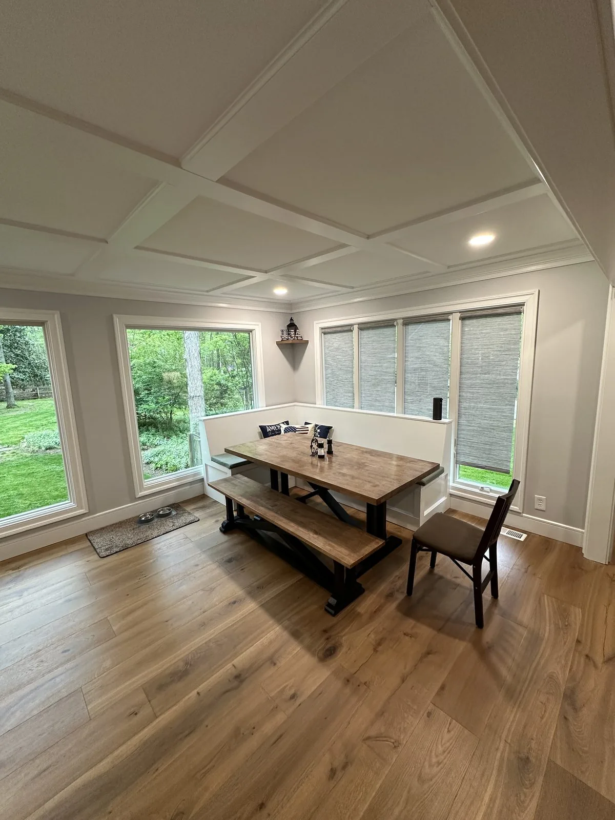 Remodeled living space from a whole home renovation. Grangewood, Richmond, VA