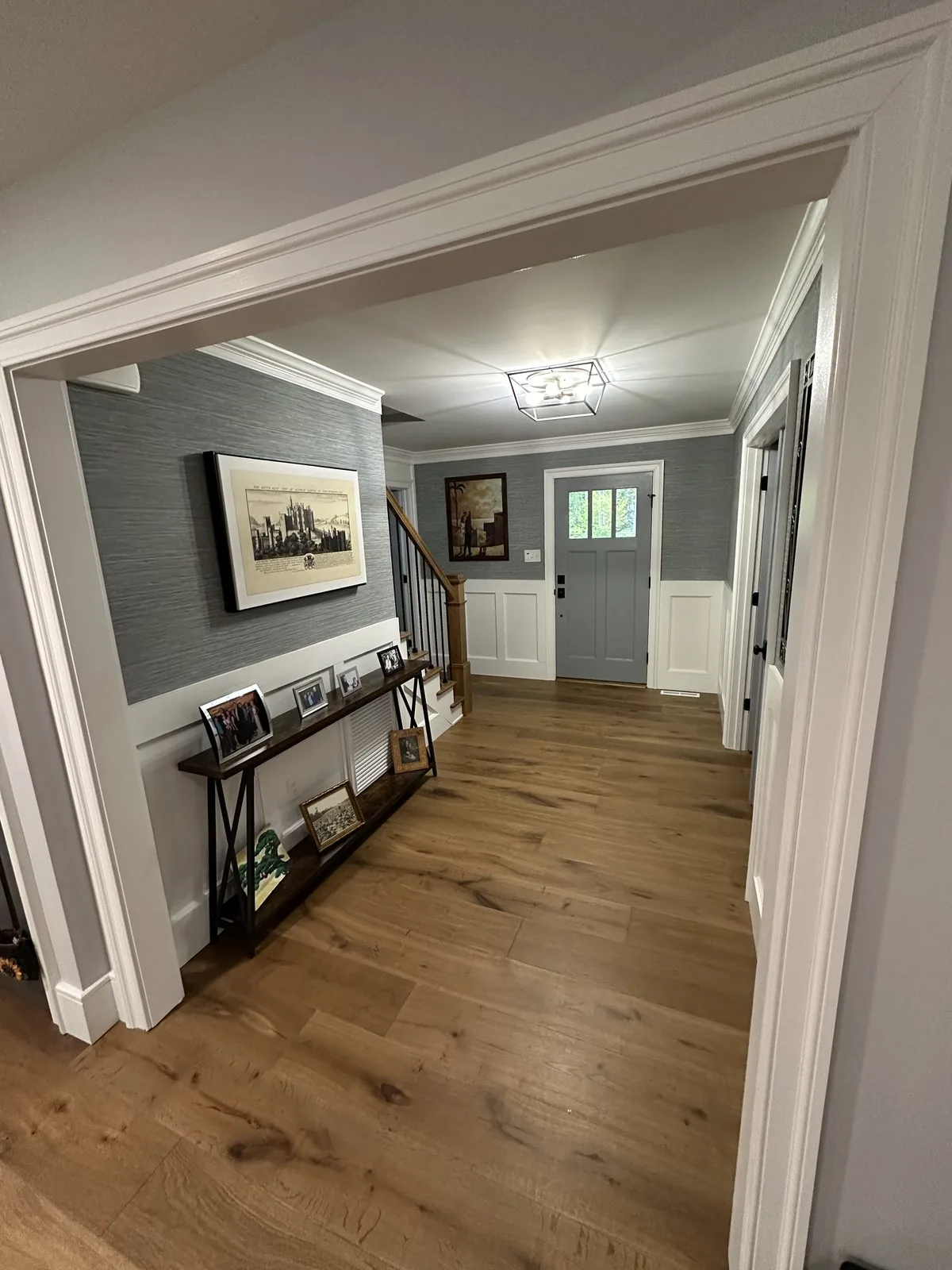 Whole home remodel with reworked layout and new finishes throughout. Grangewood, Richmond, VA